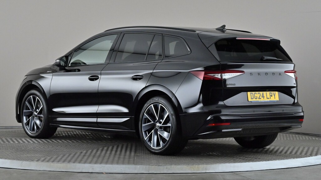 Skoda ENYAQ 210Kw 85X Sportline Plus 82Kwh 4X4 Black #4