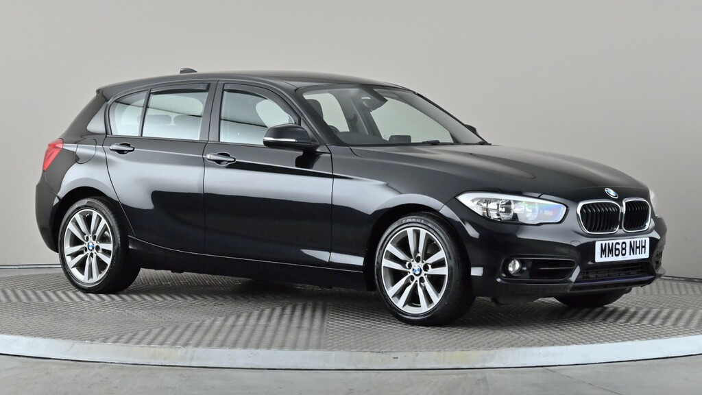 BMW 1 Series 118I M Sport Black #1