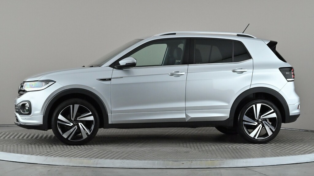 Volkswagen T-Cross 1.0 Tsi 110 R-line Dsg Silver #3