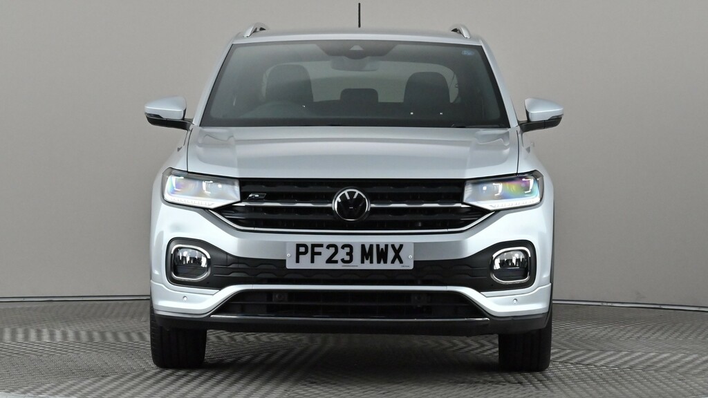 Volkswagen T-Cross 1.0 Tsi 110 R-line Dsg Silver #2
