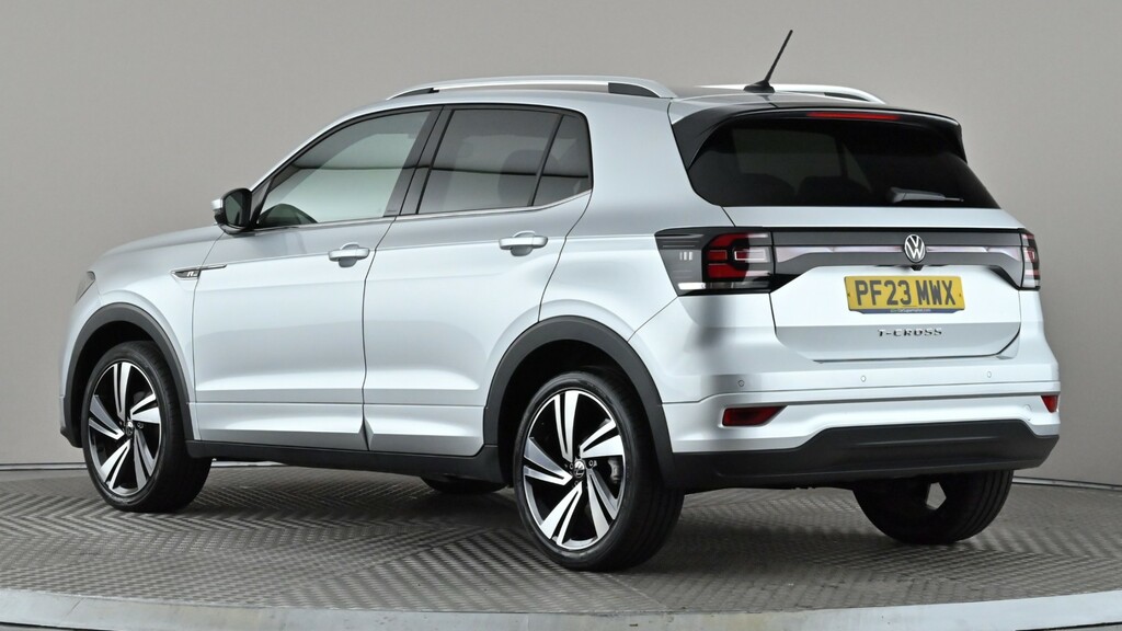 Volkswagen T-Cross 1.0 Tsi 110 R-line Dsg Silver #4