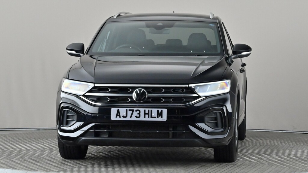 Volkswagen T-Roc 1.5 Tsi R-line Dsg AJ73HLM Black #2