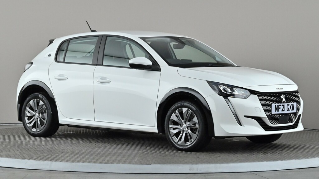 Peugeot e-208 100Kw Allure 50Kwh White