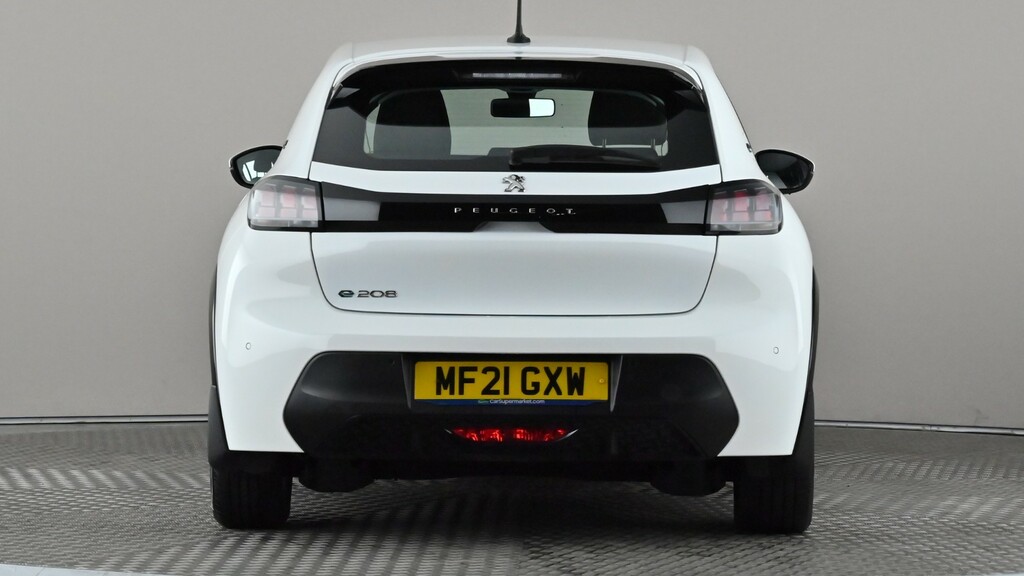 Peugeot e-208 100Kw Allure 50Kwh White #5