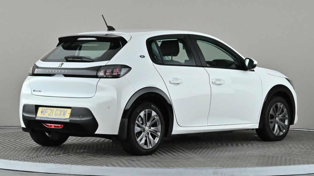 Peugeot e-208 100Kw Allure 50Kwh White #6