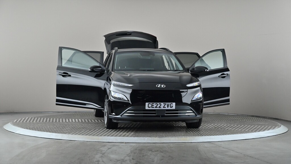 Hyundai Kona Kona Premium Ev Suv Blue #8