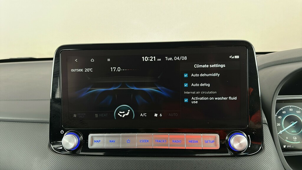 Hyundai Kona Kona Premium Ev Suv Blue #25