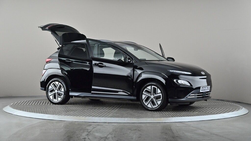 Hyundai Kona Kona Premium Ev Suv Blue #7