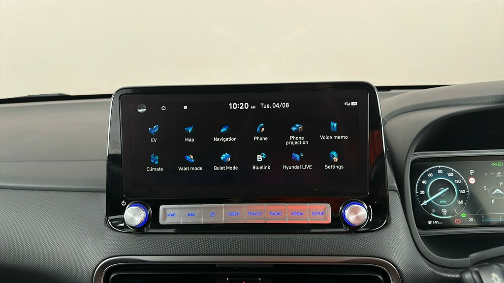 Hyundai Kona Kona Premium Ev Suv Blue #16