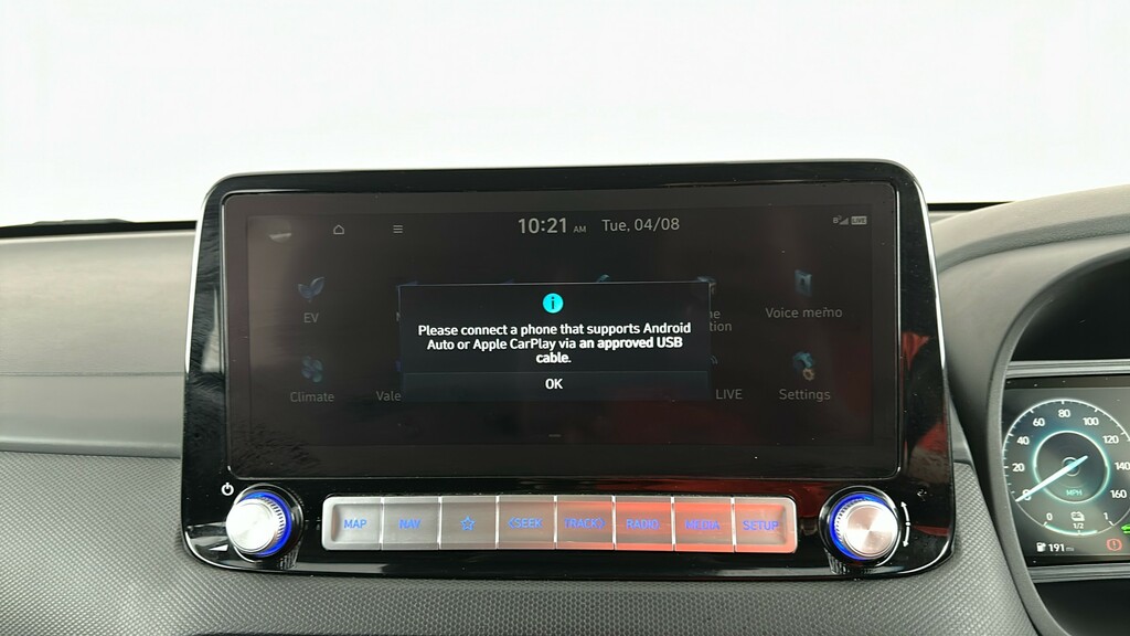 Hyundai Kona Kona Premium Ev Suv Blue #24