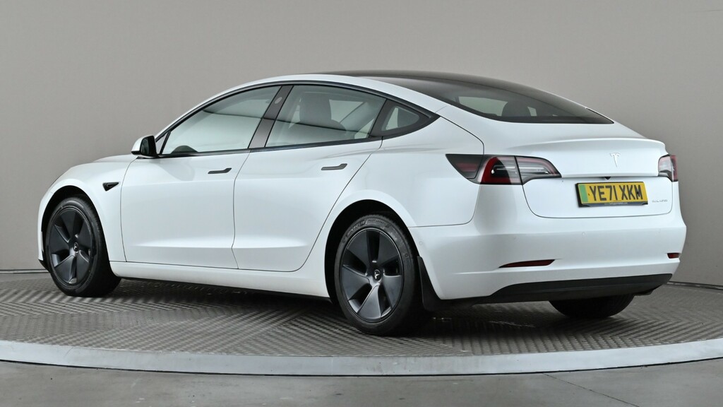 Tesla Model 3 Long Range Awd White #4