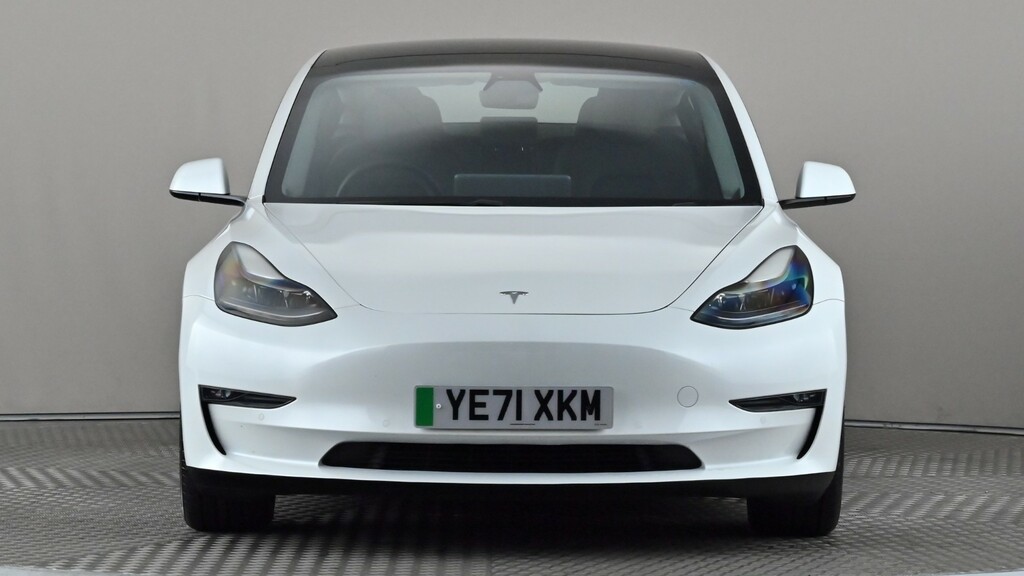 Tesla Model 3 Long Range Awd White #2