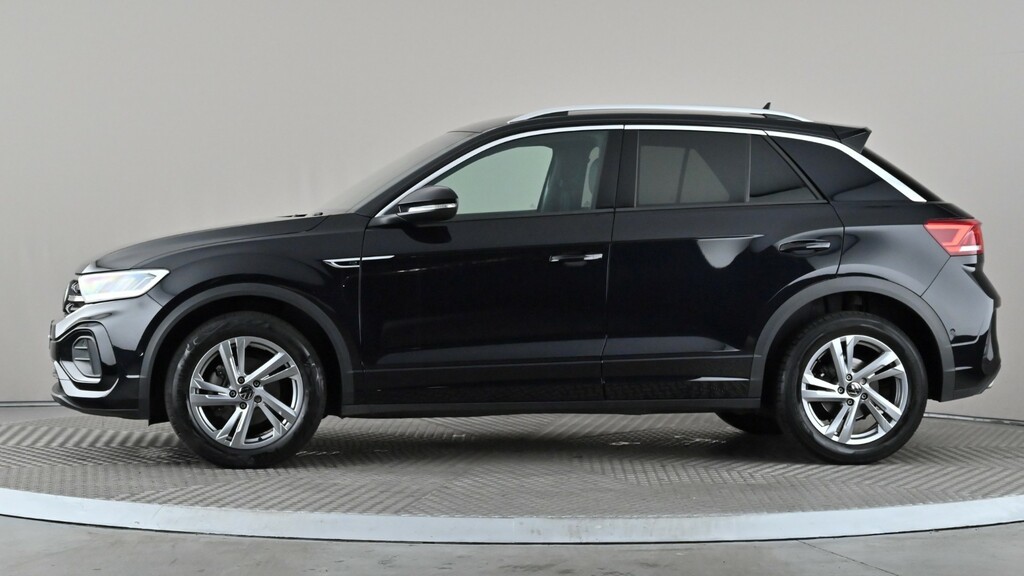 Volkswagen T-Roc 1.5 Tsi R-line Dsg Black #3