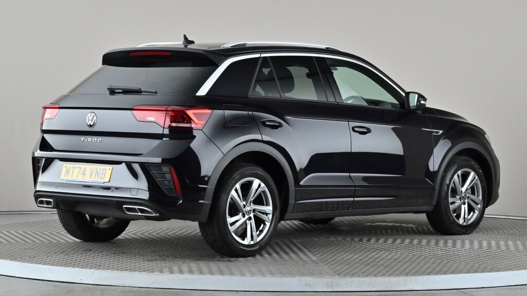 Volkswagen T-Roc 1.5 Tsi R-line Dsg Black #6