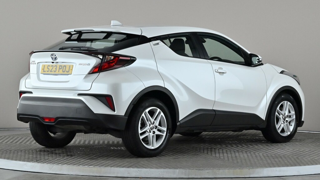 Toyota C-Hr 1.8 Hybrid Icon Cvt White #6