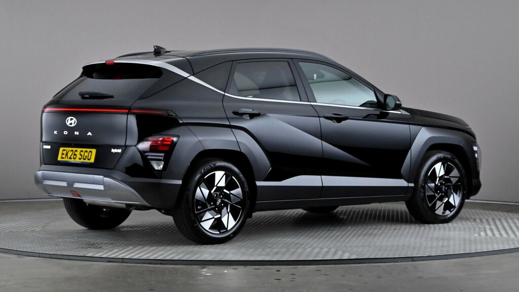 Hyundai Kona 1.6 Hybrid 138 Ultimate Dct Black #6