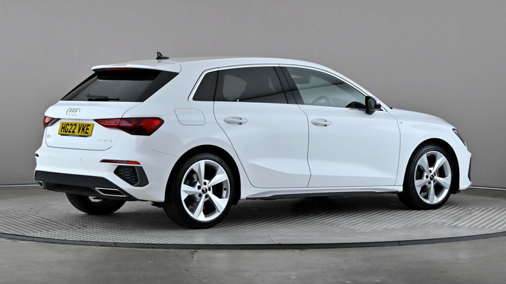 Audi A3 35 Tfsi S Line White #6