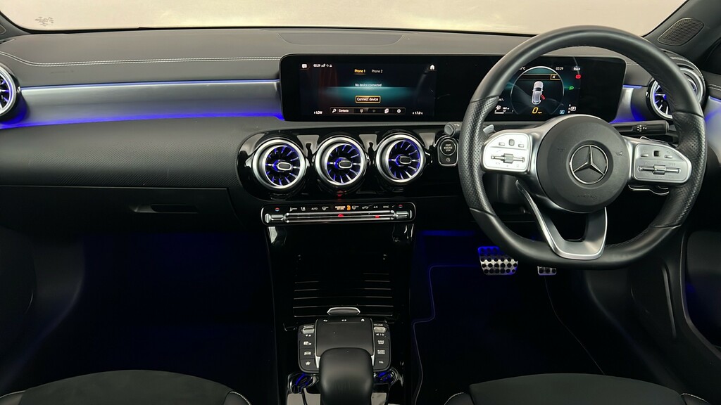 Mercedes-Benz A Class 1.3 A180 Amg Line Edition Premium Saloon Pet Black #13