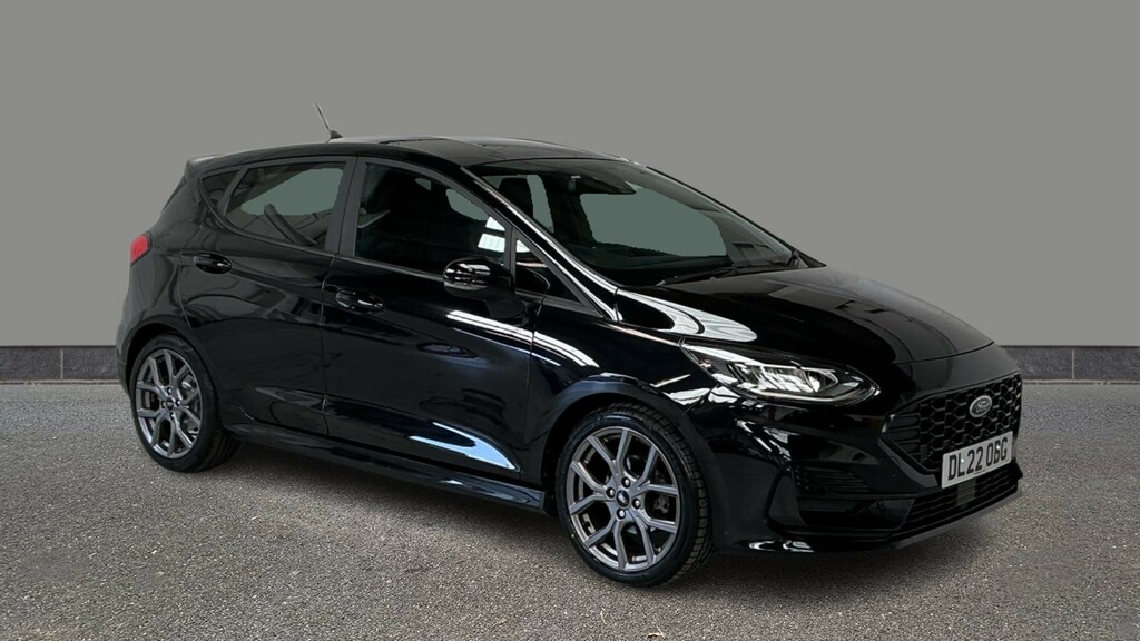 Ford Fiesta 1.0 Ecoboost Hybrid Mhev 155 St-line Edition Black