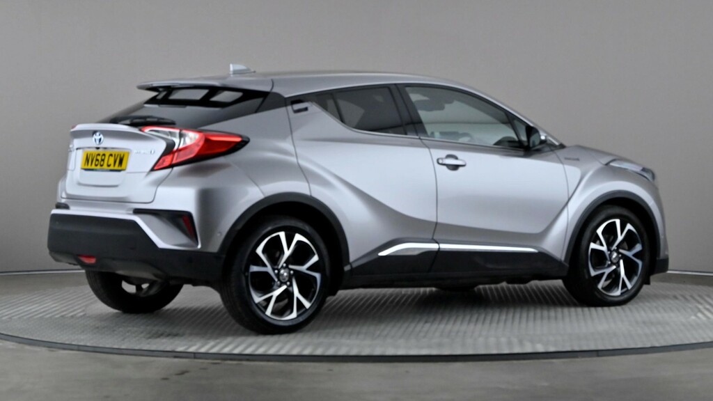 Toyota C-Hr 1.8 Hybrid Design Cvt Silver #6