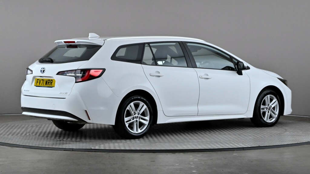 Toyota Corolla 1.8 Vvt-i Hybrid Icon Cvt White #6