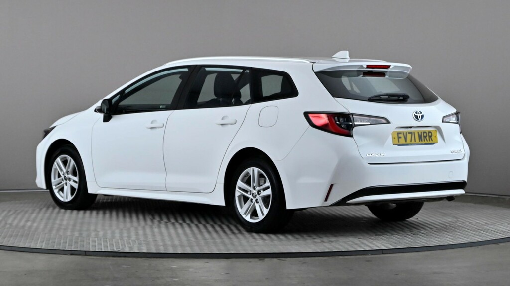 Toyota Corolla 1.8 Vvt-i Hybrid Icon Cvt White #4