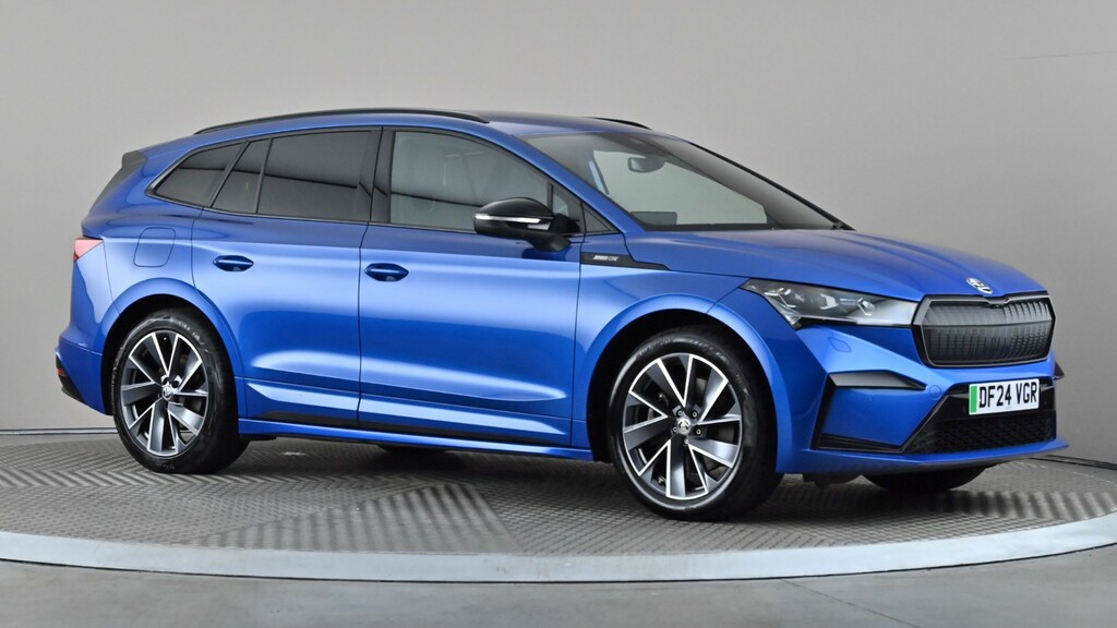 Skoda ENYAQ 210Kw 85X Sportline Plus 82Kwh 4X4 Blue