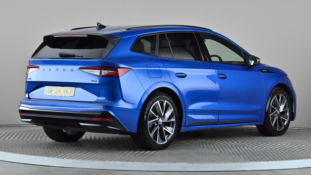 Skoda ENYAQ 210Kw 85X Sportline Plus 82Kwh 4X4 Blue #6