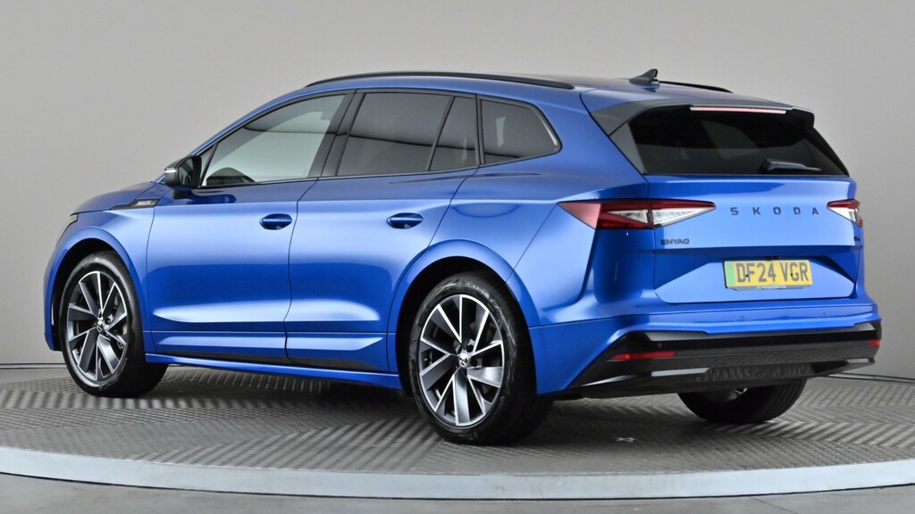 Skoda ENYAQ 210Kw 85X Sportline Plus 82Kwh 4X4 Blue #4