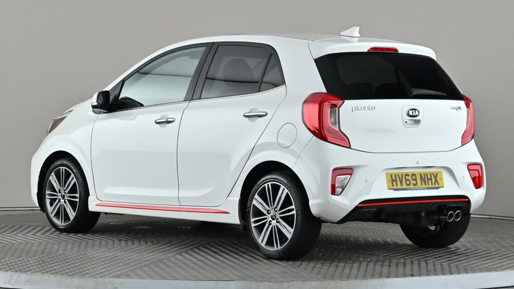 Kia Picanto 1.0T Gdi Gt-line S White #4