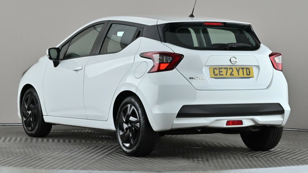 Nissan Micra 1.0 Ig-t 92 Acenta White #4