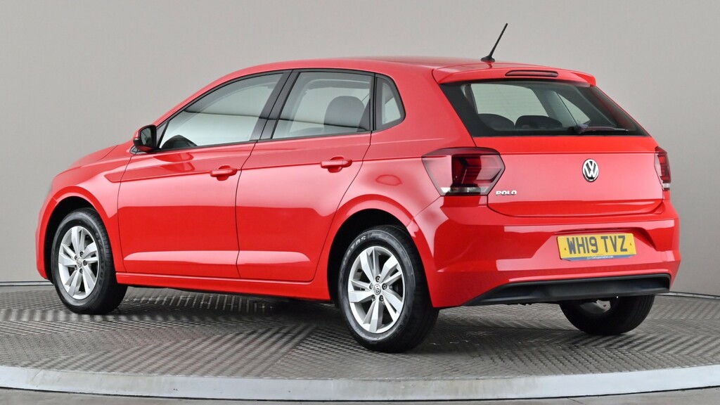 Volkswagen Polo 1.0 Evo Se Red #4
