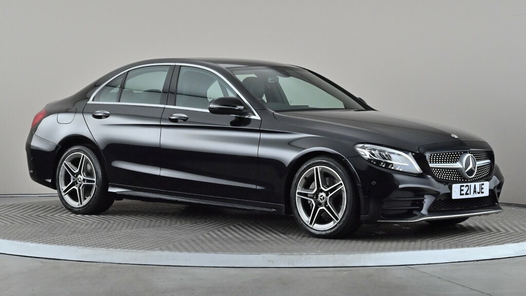 Mercedes-Benz C Class C200 Amg Line 9G-tronic Black