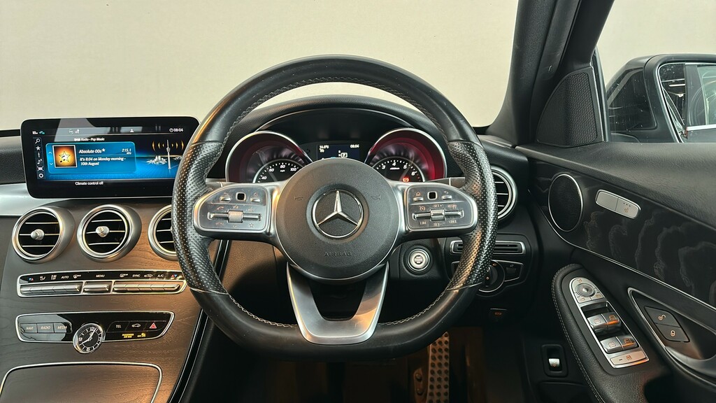Mercedes-Benz C Class 2.0 C300 Amg Line Premium Saloon G Tr Black #14