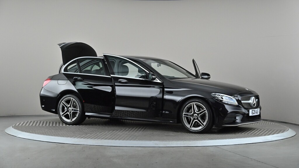 Mercedes-Benz C Class 2.0 C300 Amg Line Premium Saloon G Tr Black #7