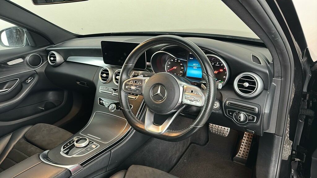 Mercedes-Benz C Class 2.0 C300 Amg Line Premium Saloon G Tr Black #34