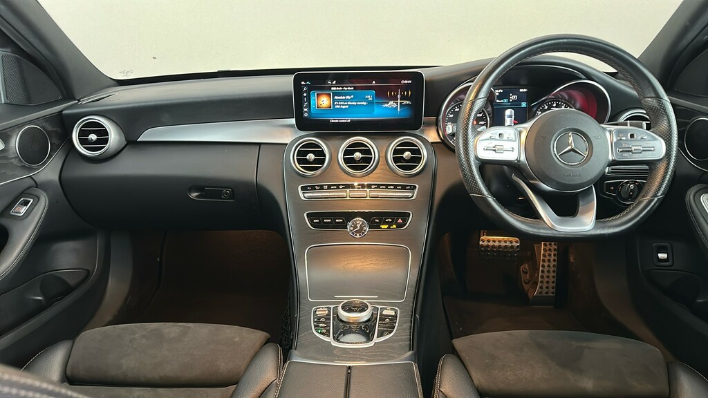Mercedes-Benz C Class 2.0 C300 Amg Line Premium Saloon G Tr Black #13