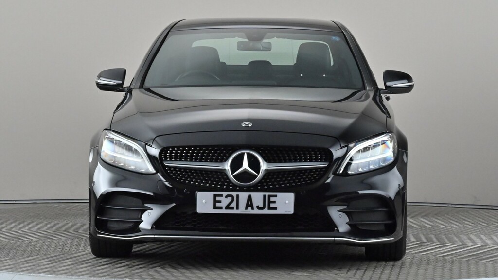 Mercedes-Benz C Class C200 Amg Line 9G-tronic Black #2