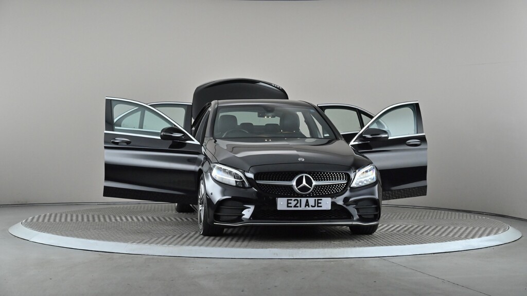 Mercedes-Benz C Class 2.0 C300 Amg Line Premium Saloon G Tr Black #8