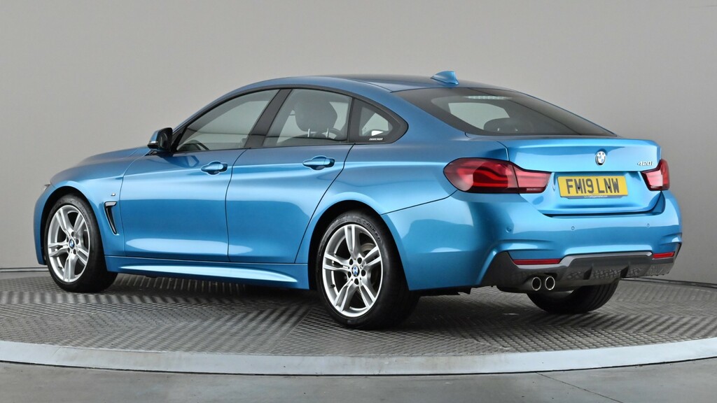 BMW 4 Series Gran Coupe 420I M Sport Professional Media Blue #4