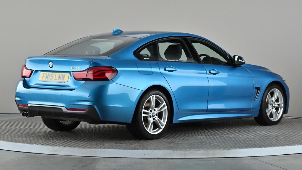 BMW 4 Series Gran Coupe 420I M Sport Professional Media Blue #6