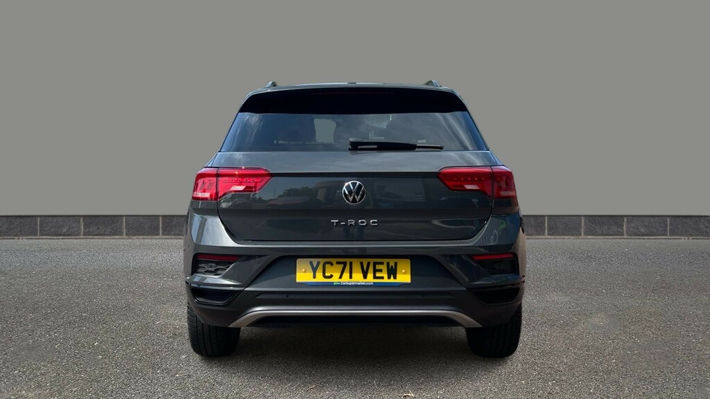 Volkswagen T-Roc 1.5 Tsi Evo Black Edition Grey #5