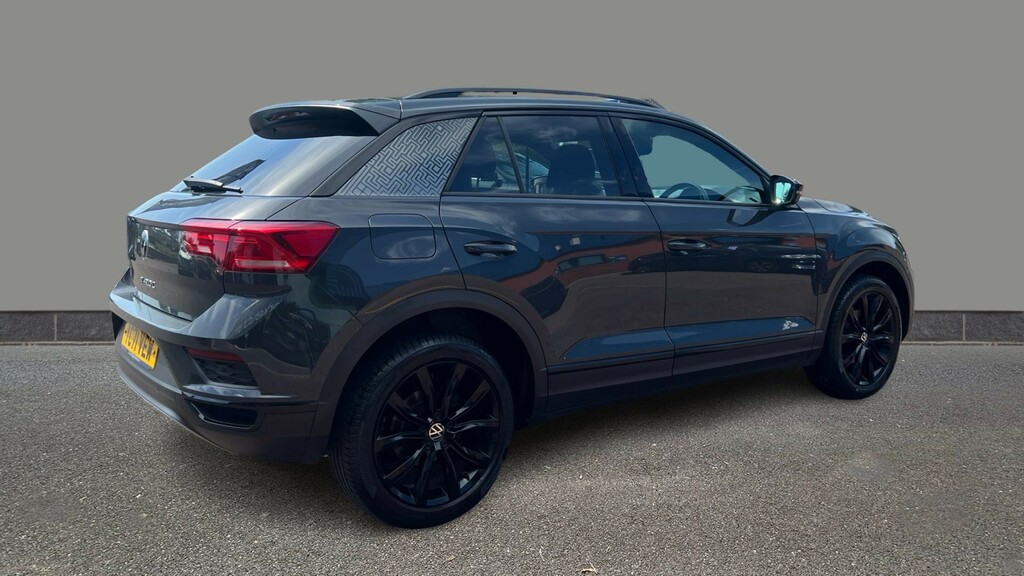 Volkswagen T-Roc 1.5 Tsi Evo Black Edition Grey #6
