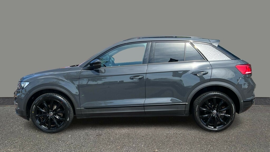 Volkswagen T-Roc 1.5 Tsi Evo Black Edition Grey #3