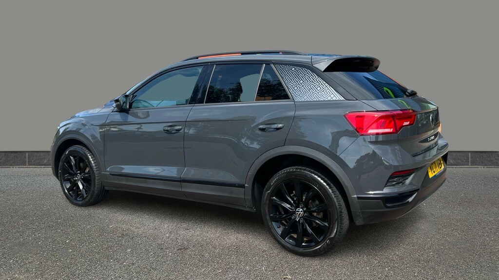 Volkswagen T-Roc 1.5 Tsi Evo Black Edition Grey #4