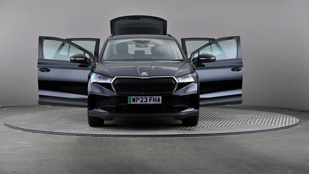 Skoda ENYAQ Iv 60 62 Kwh 179 Ps Single Speed Blue #8