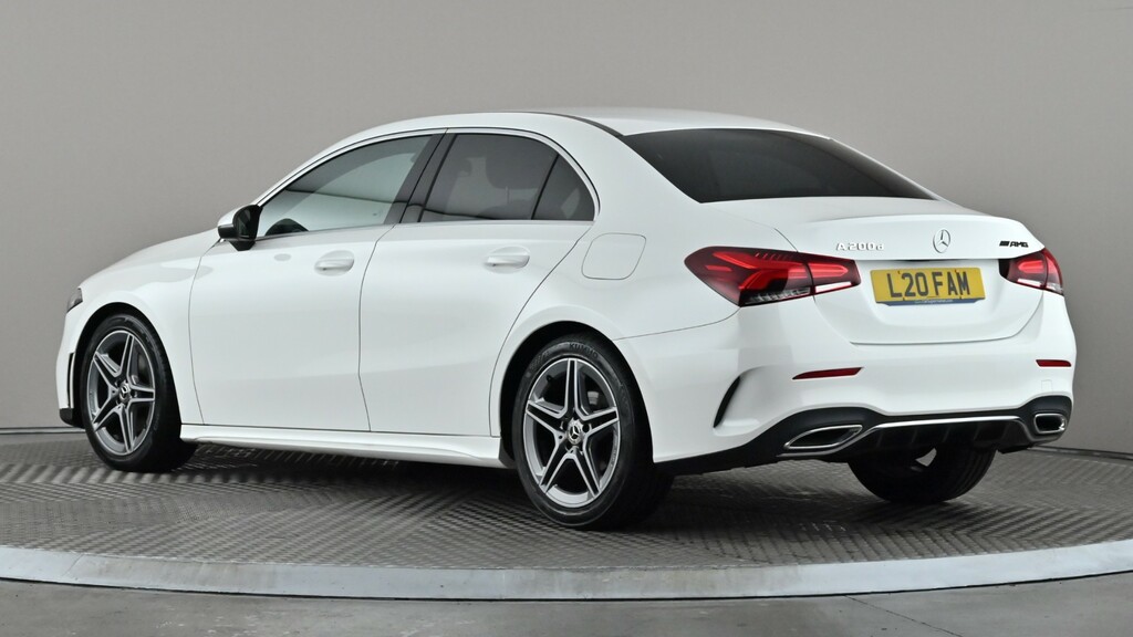 Mercedes-Benz A Class A200d Amg Line White #4