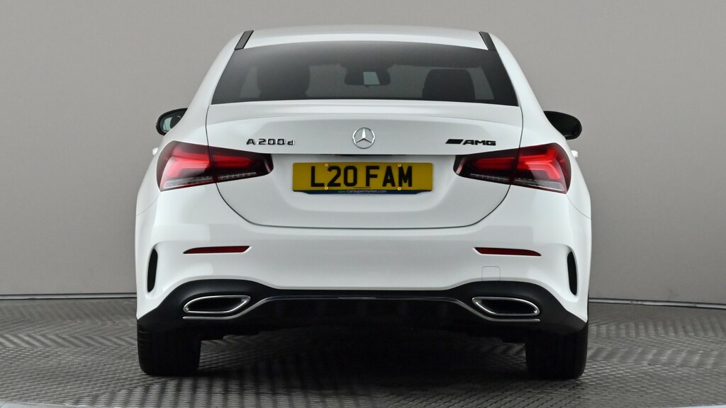 Mercedes-Benz A Class A200d Amg Line White #5