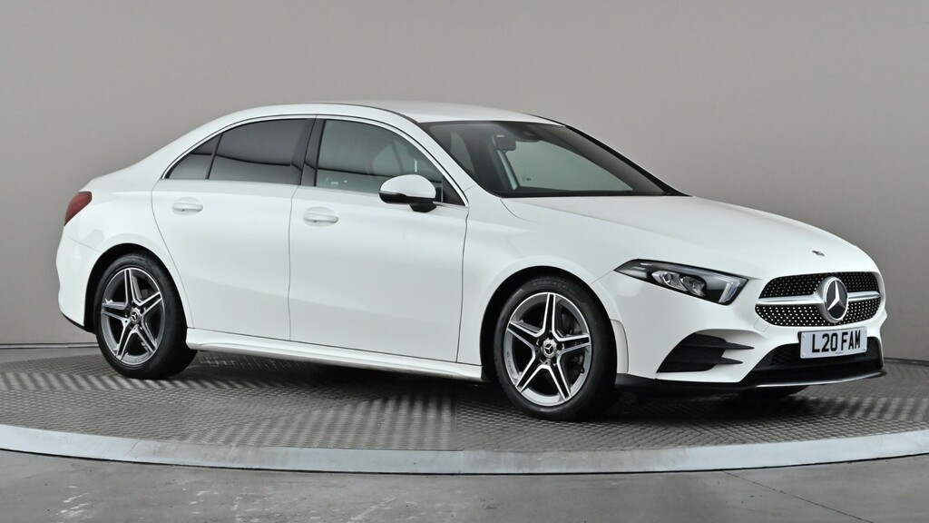 Mercedes-Benz A Class A200d Amg Line White