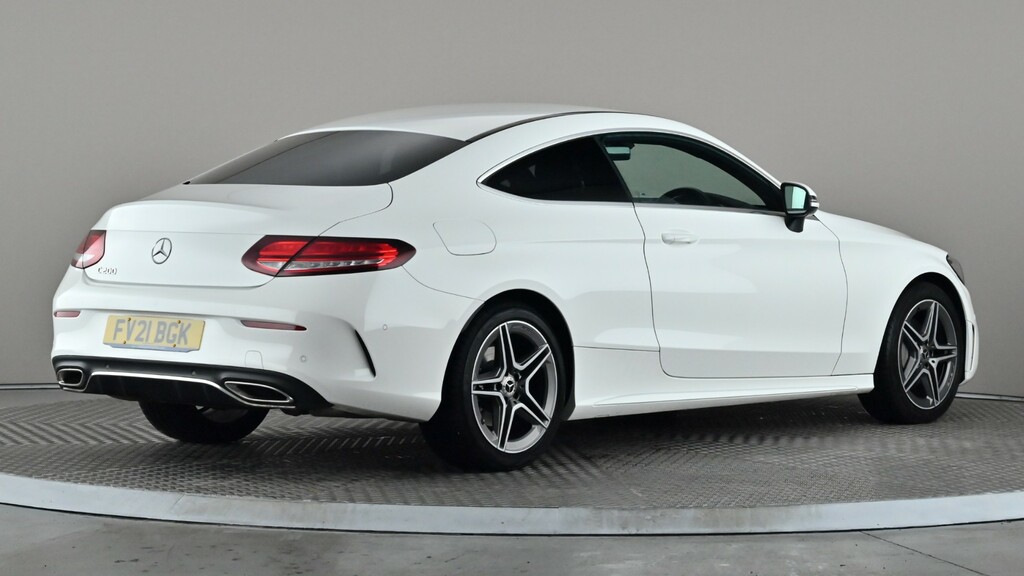 Mercedes-Benz C Class C200 Amg Line Edition 9G-tronic White #6